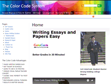 Tablet Screenshot of essaywritesystem.com
